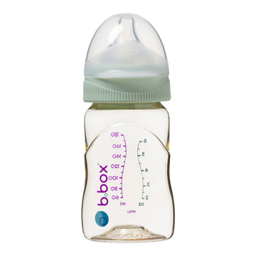 ビーボックス ほ乳瓶 PPSU ベビーボトル 180ml セージ b.box 哺乳瓶 ほ乳びん 哺乳びん【送料無料 沖縄・一部地域を除く】
